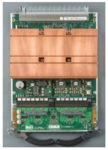 An Anton 2 node with one ASIC underneath a phase change heat sink.