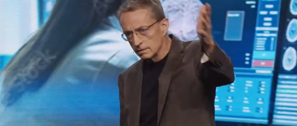 Gelsinger on stage